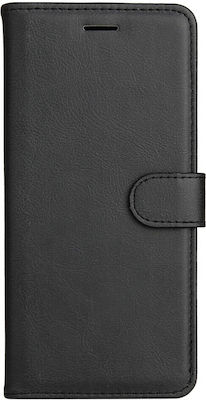 Leather Synthetic Leather Wallet Black (Galaxy A53)