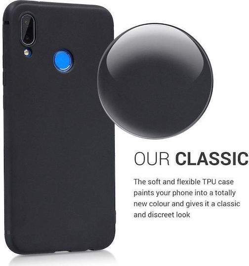 Back Cover Silicone / Tempered Glass Set with Glass Black (Redmi Note 12 5G)
