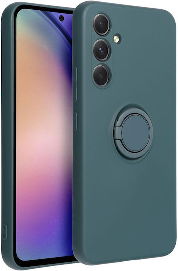 5G Silicone Back Cover Green (Galaxy A54)