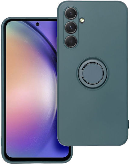 5G Silicone Back Cover Green (Galaxy A54)