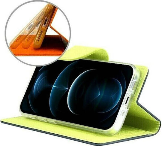 Wallet Piele artificială Albastru marin (Huawei P Smart 2021)