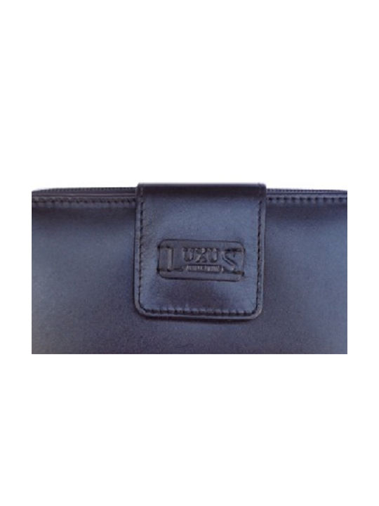 Luxus Leather Women's Wallet Black