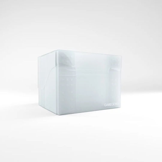 Gamegenic Side Holder 100+ XL Clear Deck Box Standard Size Transparent