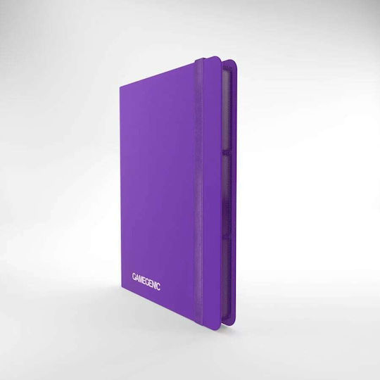 Gamegenic Casual Album 18 Pocket Binder 9-Pocket Standard Size Purple