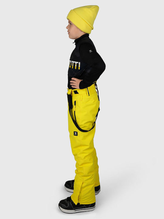 Brunotti Footraily 2223220493-3499 Pantaloni de schi și snowboard pentru copii Ski & Snowboard Galben