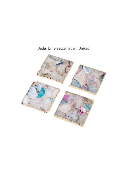 Butlers Untersetzer Hölzernes Mehrfarbig 10x10cm 1Stück