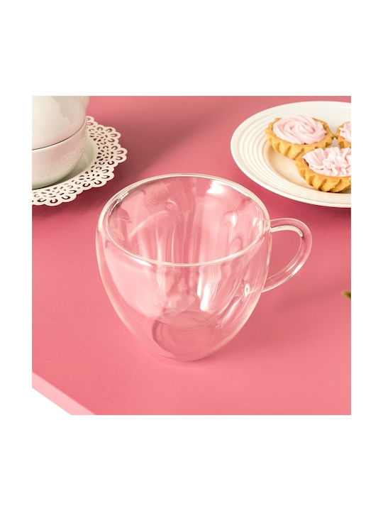 Gadget Master Κούπα Γυάλινη Διάφανη 220ml