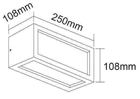 Bot Lighting Ceiling Lamp 25x10.8x10.8cm Bot Lighting Ceiling Lamp 25x10.8x10.8cm