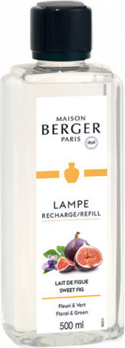 Maison Berger Paris Nachfüllflüssigkeit für Diffuser mit Duft Süße Feige 115141 500ml