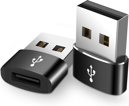 Techsuit Convertor USB-C Feminin În USB-A Masculin 1 Bucată