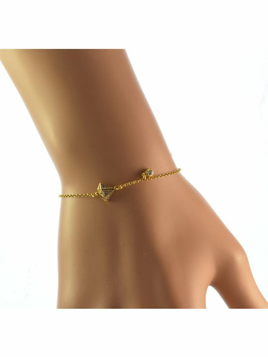 Paraxenies Bracelet Chain made of Silver Gold Plated