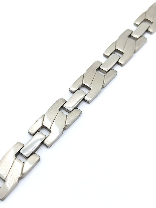 PS Silver Bracelet made of Steel