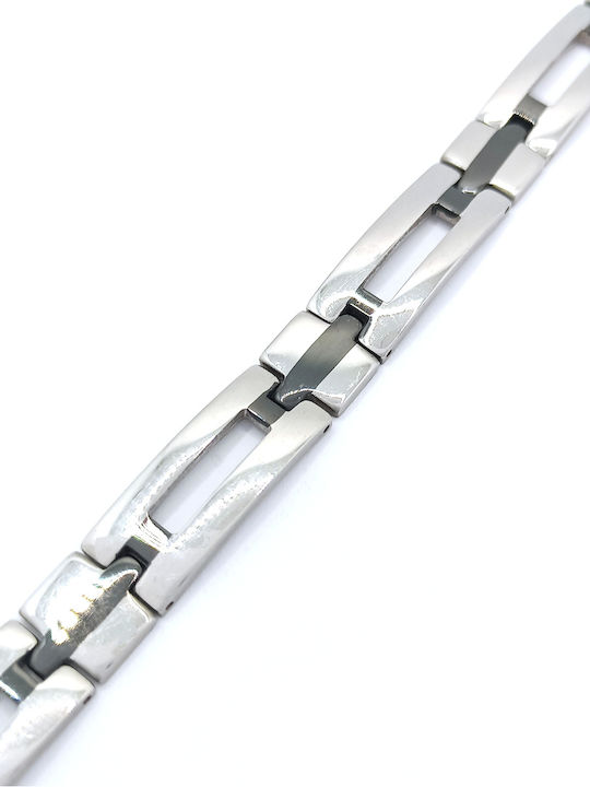 PS Silver Bracelet made of Steel