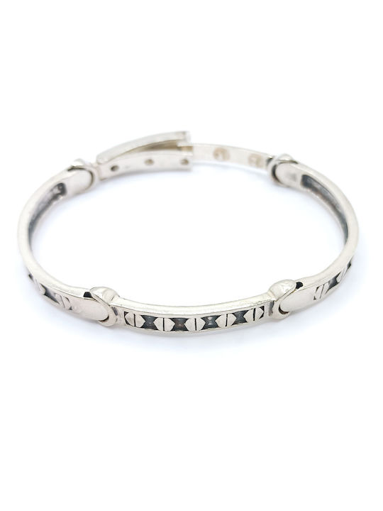 PS Silver Herren Armband Handschellen aus Silber