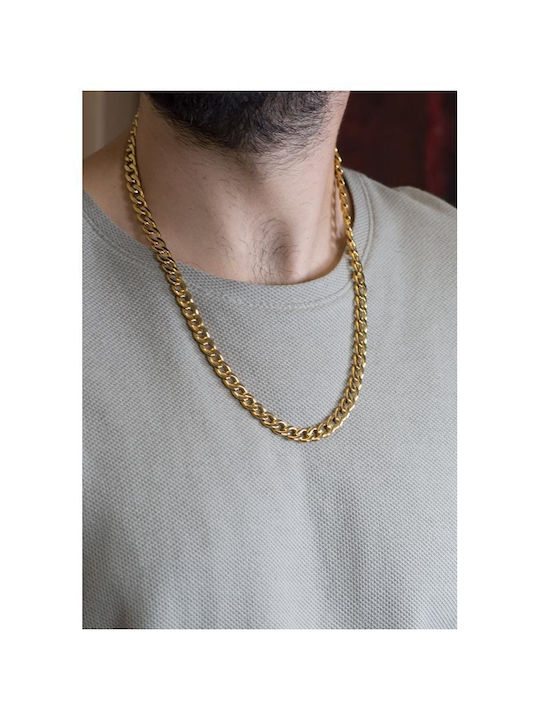 Paraxenies Chain Neck made of Steel Gold-Plated