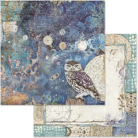 Stamperia Листа Scrapbooking Двулицево 190гр/кв.м 10 листове 10бр