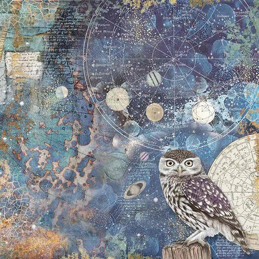 Stamperia Листа Scrapbooking Двулицево 190гр/кв.м 10 листове 10бр