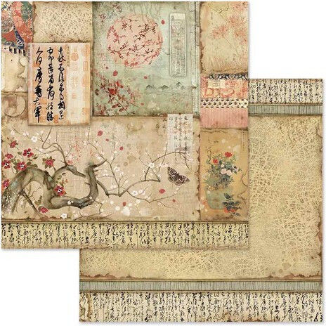 Stamperia Garden Scrapbooking Leaves Double Sided 10pcs
