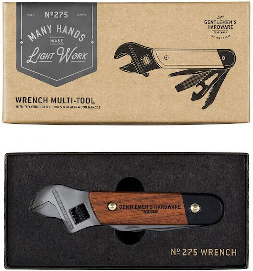 Gentlemen's Hardware Multitool Braun