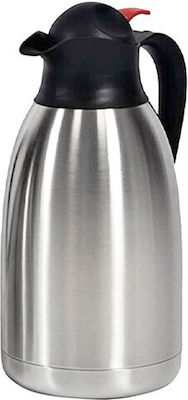 Sidirela Jug Thermos Stainless Steel BPA Free Silver 1.5lt with Handle E-1205