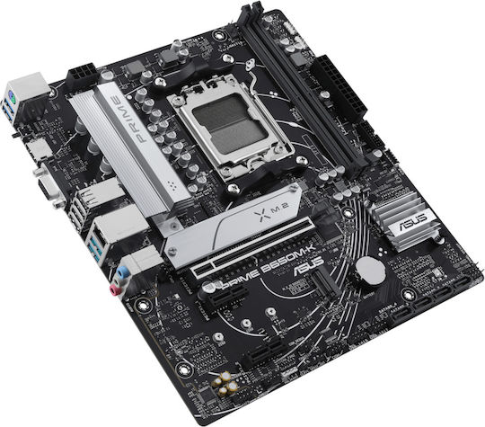 Asus Prime B650M-K Motherboard Micro ATX με AMD AM5 Socket 90MB1F60-M0EAY0