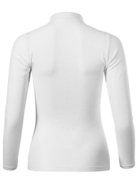 Malfini Women's Long Sleeve Promotional Blouse White