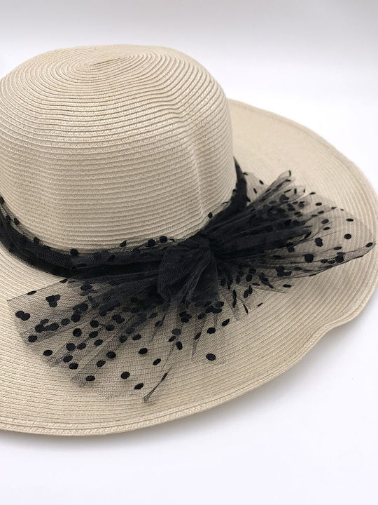 Verde Wicker Women's Hat Black