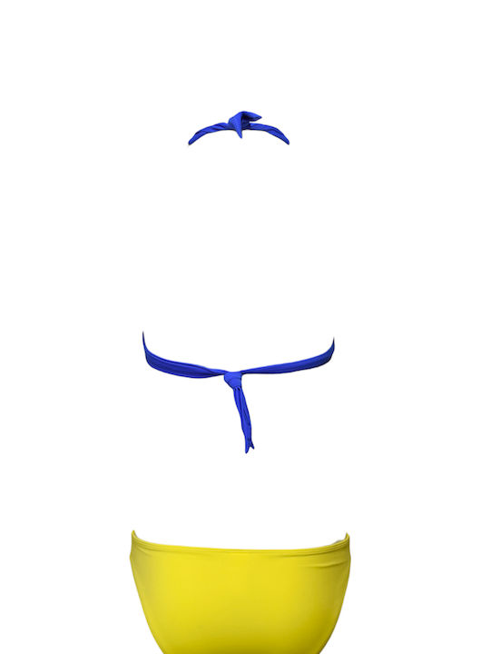 Bikini Set Bra & Slip Bottom Yellow