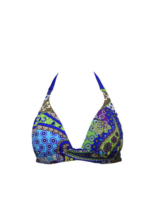 Set Bikini Τριγωνάκι Μπλε