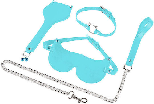 JGF Toys BDSM Комплект в Светлосин Цвят 3бр