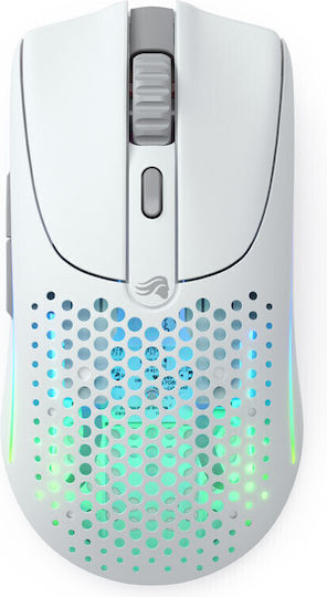 Glorious PC Gaming Race Model O 2 Ασύρματο RGB Gaming Ποντίκι 26000 DPI Λευκό
