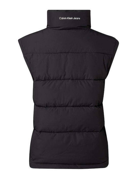 Calvin Klein Sleeveless Jacket Puffer Black