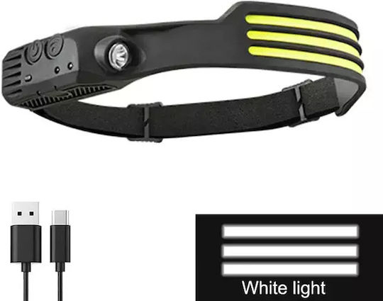 Επαναφορτιζόμενος Φακός Κεφαλής LED W689-3