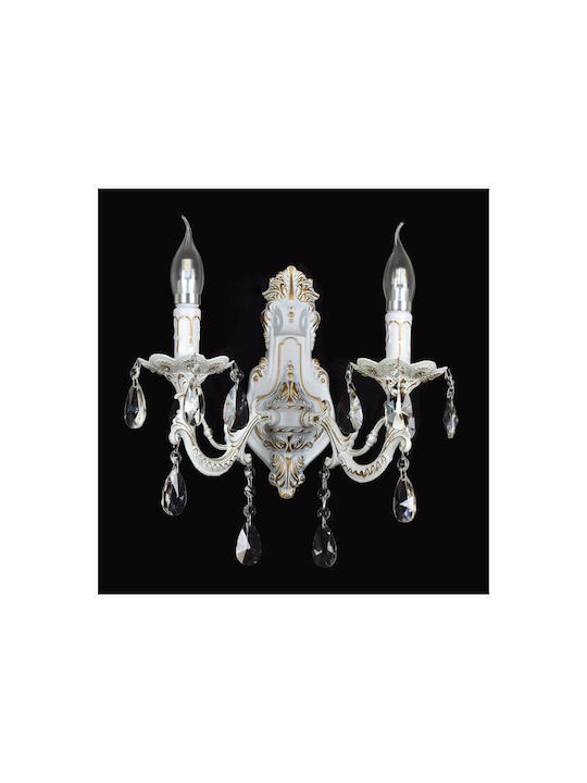 Universo Illuminazione Leuchte Wand Weiß 21cm Universo Illuminazione Leuchte Wand Weiß 21cm