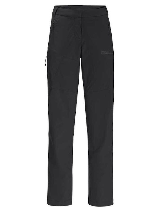Jack Wolfskin Glastal Women's Hiking Long Trousers Black