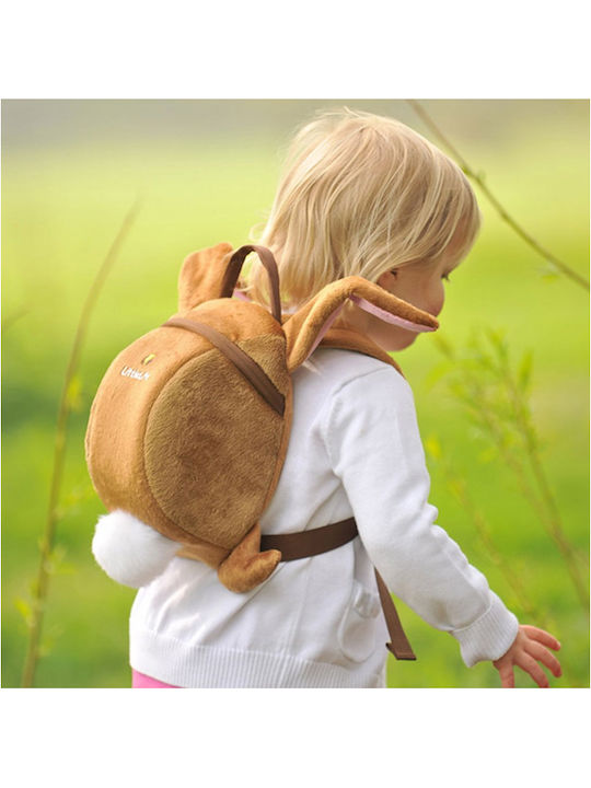 Littlelife Little Life Animal Toddler Rabbit/Bunny School Bag Backpack Kindergarten Brown