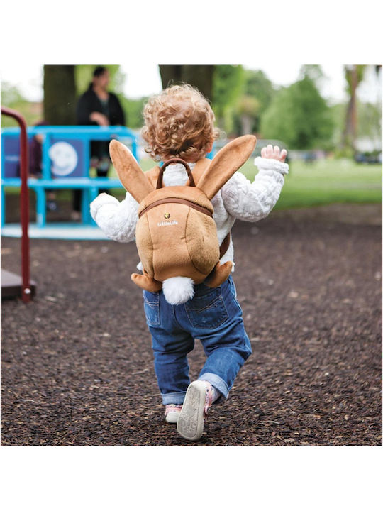 Littlelife Little Life Animal Toddler Rabbit/Bunny School Bag Backpack Kindergarten Brown