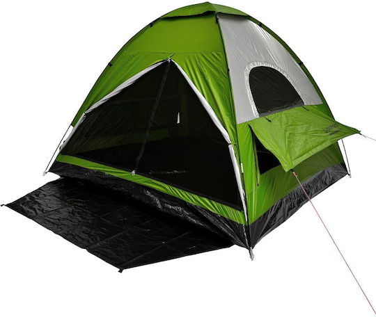 Panda Junior Breeze 4 Camping Tent Igloo Green for 4 People 210x240x160cm