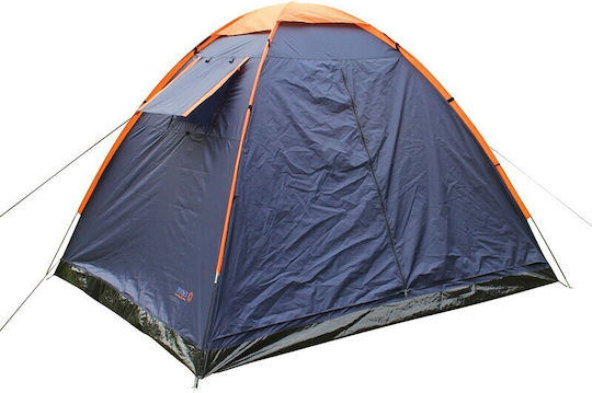 Escape Trail IV Καλοκαιρινή Σκηνή Camping Igloo Μπλε για 4 Άτομα 240x240x175εκ.