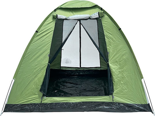 Panda Open Air Summer Camping Tent Igloo Green for 4 People 240x240x175cm