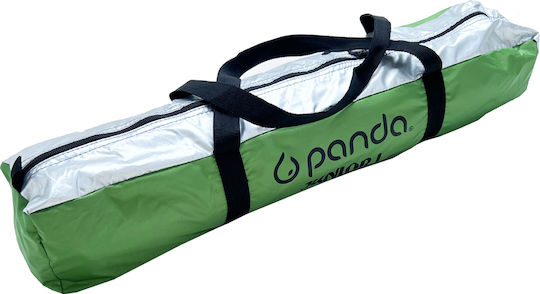 Panda Junior I Καλοκαιρινή Σκηνή Camping Igloo Πράσινη για 2 Άτομα 205x150x105εκ.