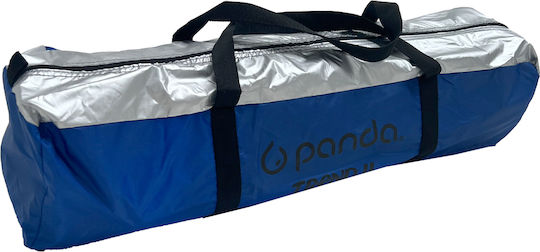 Panda Trend II Summer Camping Igloo Tent Blue with Double Cloth for 4 People 240x210x170cm