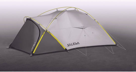 Salewa Litetrek III Pro Σκηνή Camping Geodesic (Γεωδαιτική) Ορειβασίας Γκρι με Διπλό Πανί 4 Εποχών για 3 Άτομα Αδιάβροχη 3000mm 260x185x107εκ.