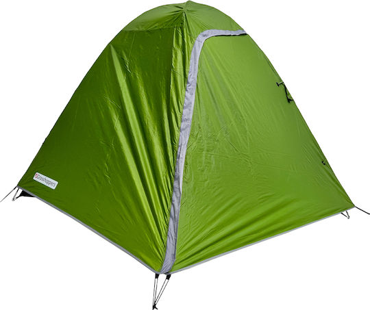 Grasshoppers Dorset 4 Σκηνή Camping Igloo Πράσινη με Διπλό Πανί 3 Εποχών για 4 Άτομα 415x245x145εκ.
