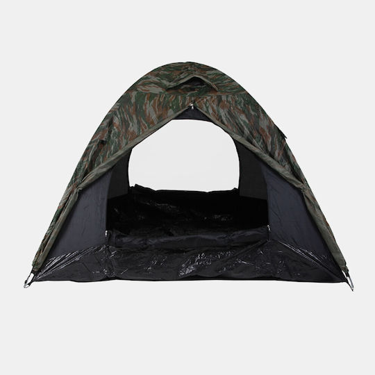 Panda Camo 3 Καλοκαιρινή Σκηνή Camping Igloo με Διπλό Πανί για 3 Άτομα 200x200x130εκ.
