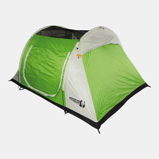Panda Tunel Cort De Camping De Vară Pentru 4 Persoane Cort Tunel De Cățărare Verde Impermeabil 600mm 290x180x140cm