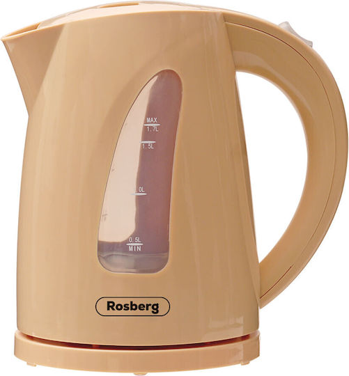 Rosberg R51230B Kettle 1.7lt 2200W Beige