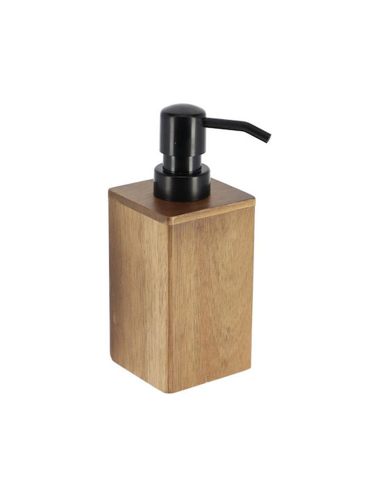 Tabletop Wooden Dispenser Brown 150ml