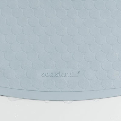 Sealskin Rubelle Bathtub Mat with Suction Cups Blue 37x75cm