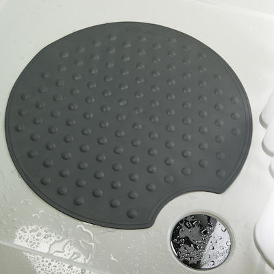 Sealskin Rotondo Shower Mat with Suction Cups Gray 55cm